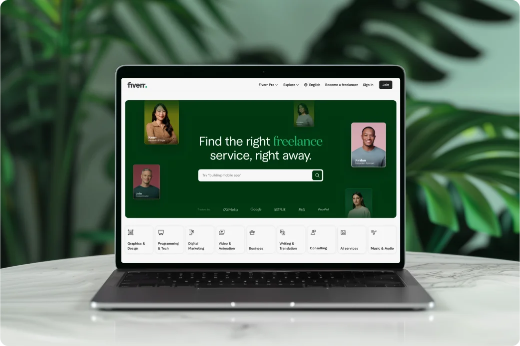 Fiverr platform